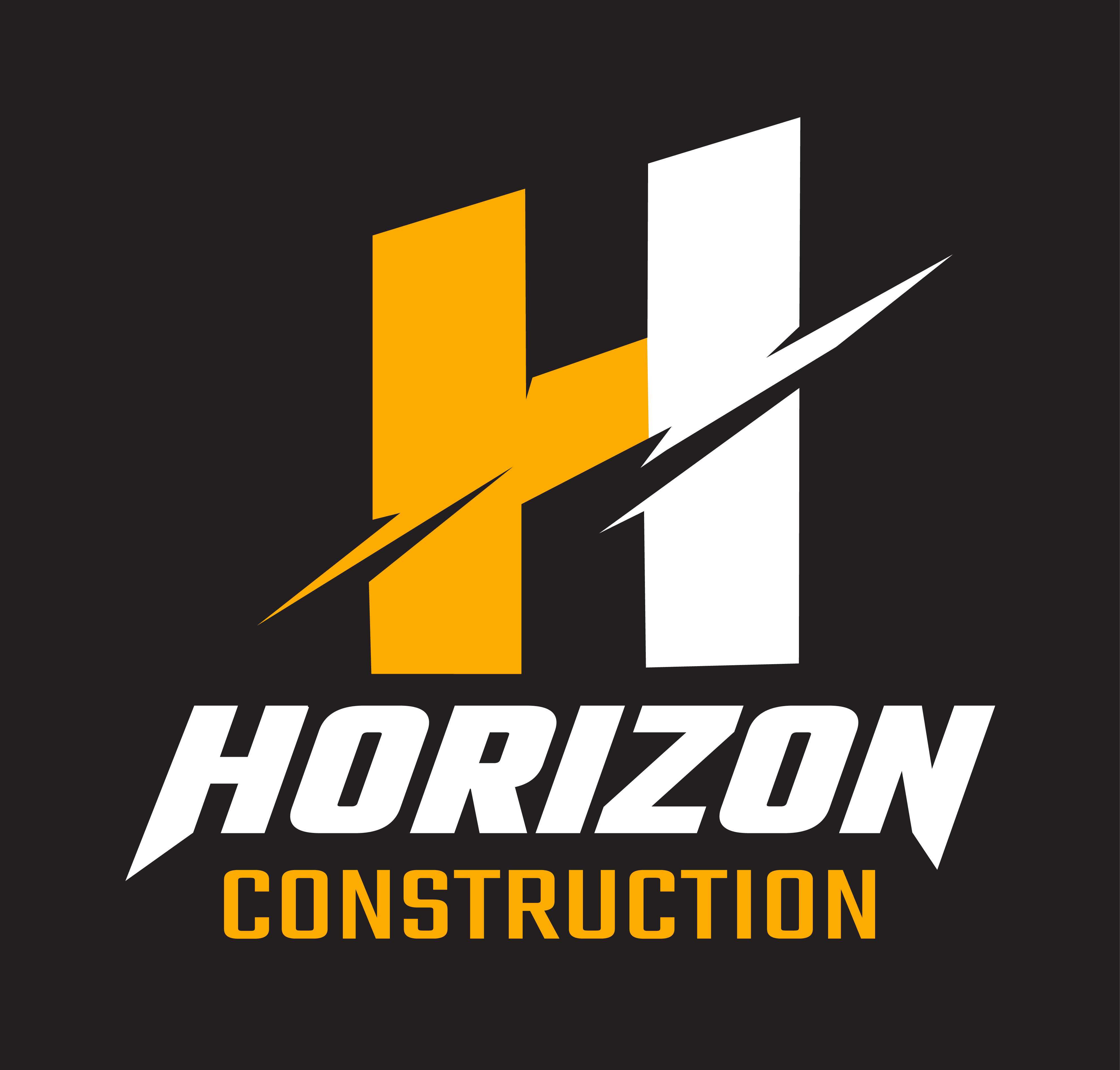 Horizon construction brand logo